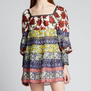 Alice + Olivia Rowen Square Tunic Dress